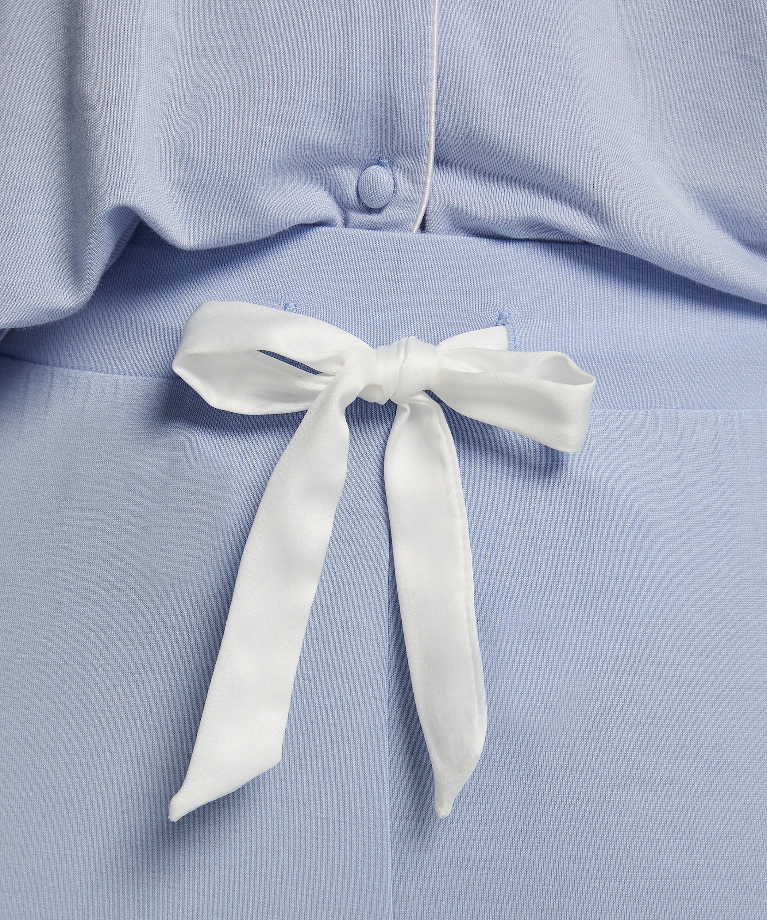 Spodnie Essential z dżerseju, Niebieski, main