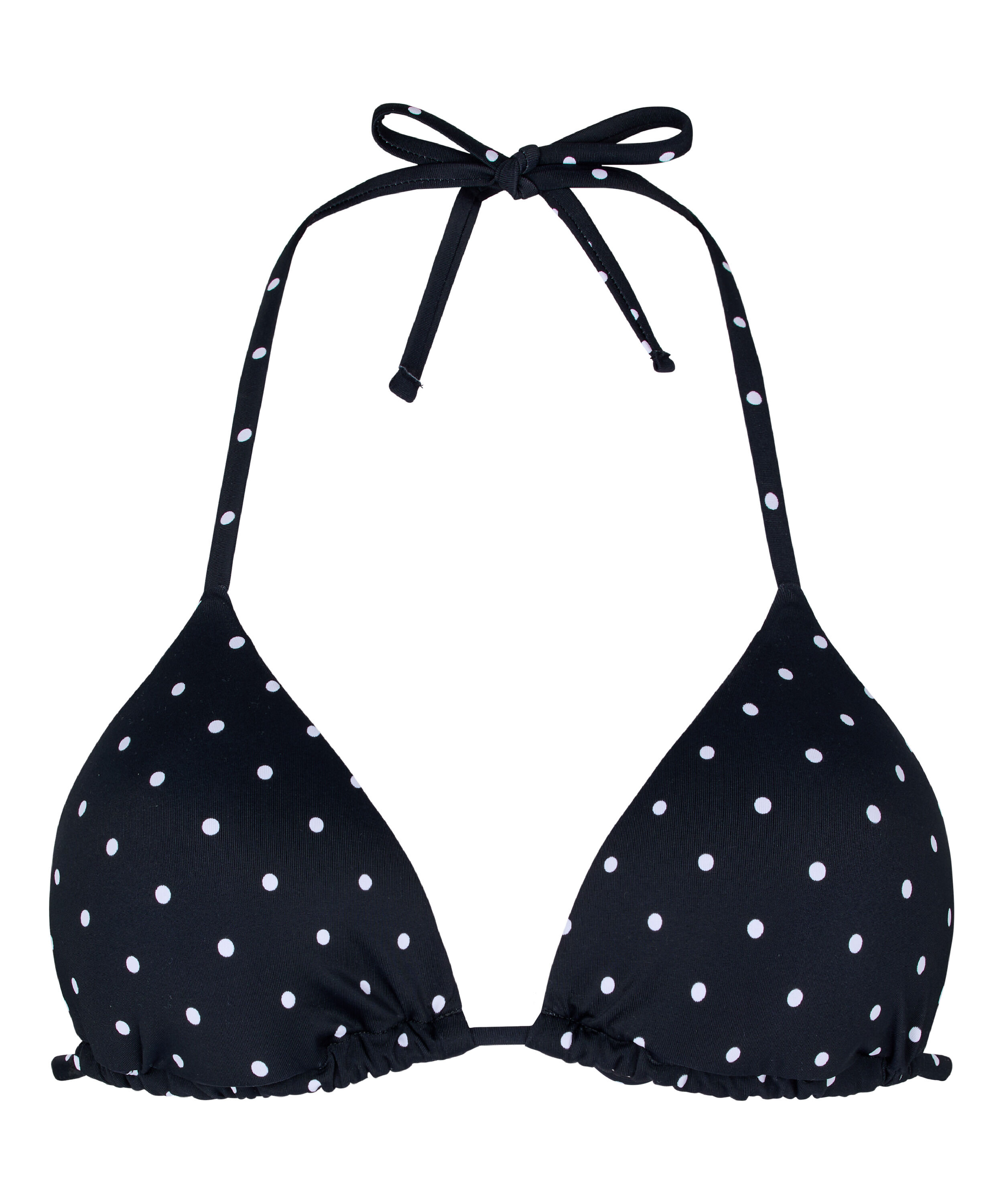 Bardolino Tr&oacute;jkątny Top Bikini, Czarny