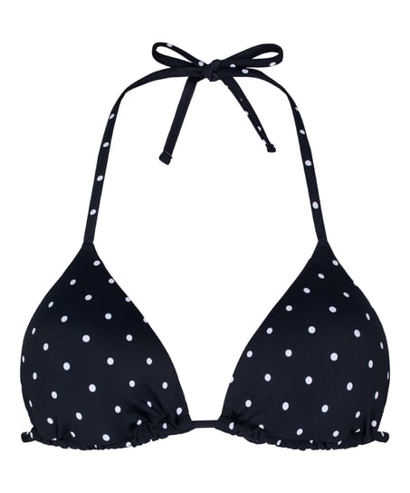 Bardolino Tr&oacute;jkątny Top Bikini, Czarny