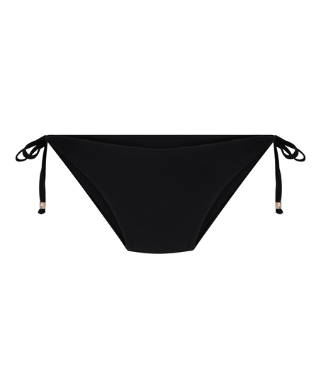 Stringi Bikini Luxe, Czarny