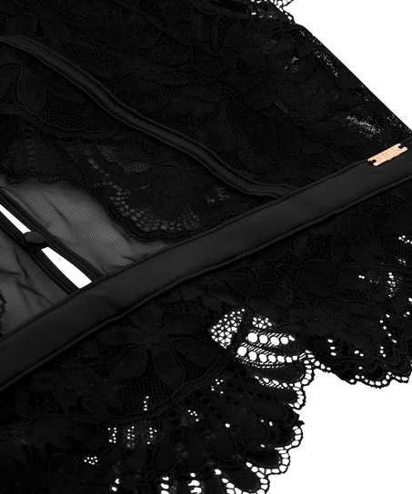 Bralette Amelia, Czarny