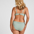 Nieusztywniona g&oacute;ra od bikini z fiszbinami Luxe, Zielony