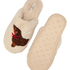 Kapcie Faux Fur, Biały