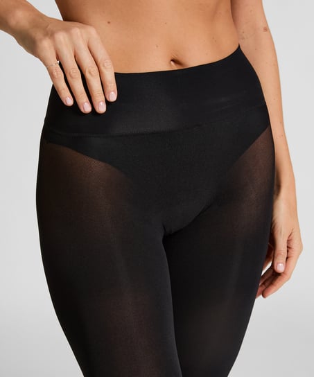 Rajstopy 40 Den Velvet Touch, Czarny
