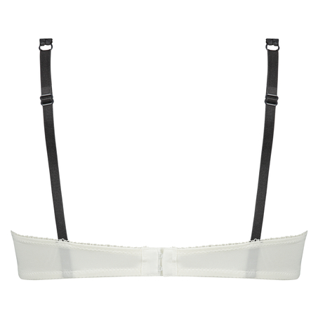 ﻿Biustonosz usztywniany z fiszbinami Secret Lace, Biały