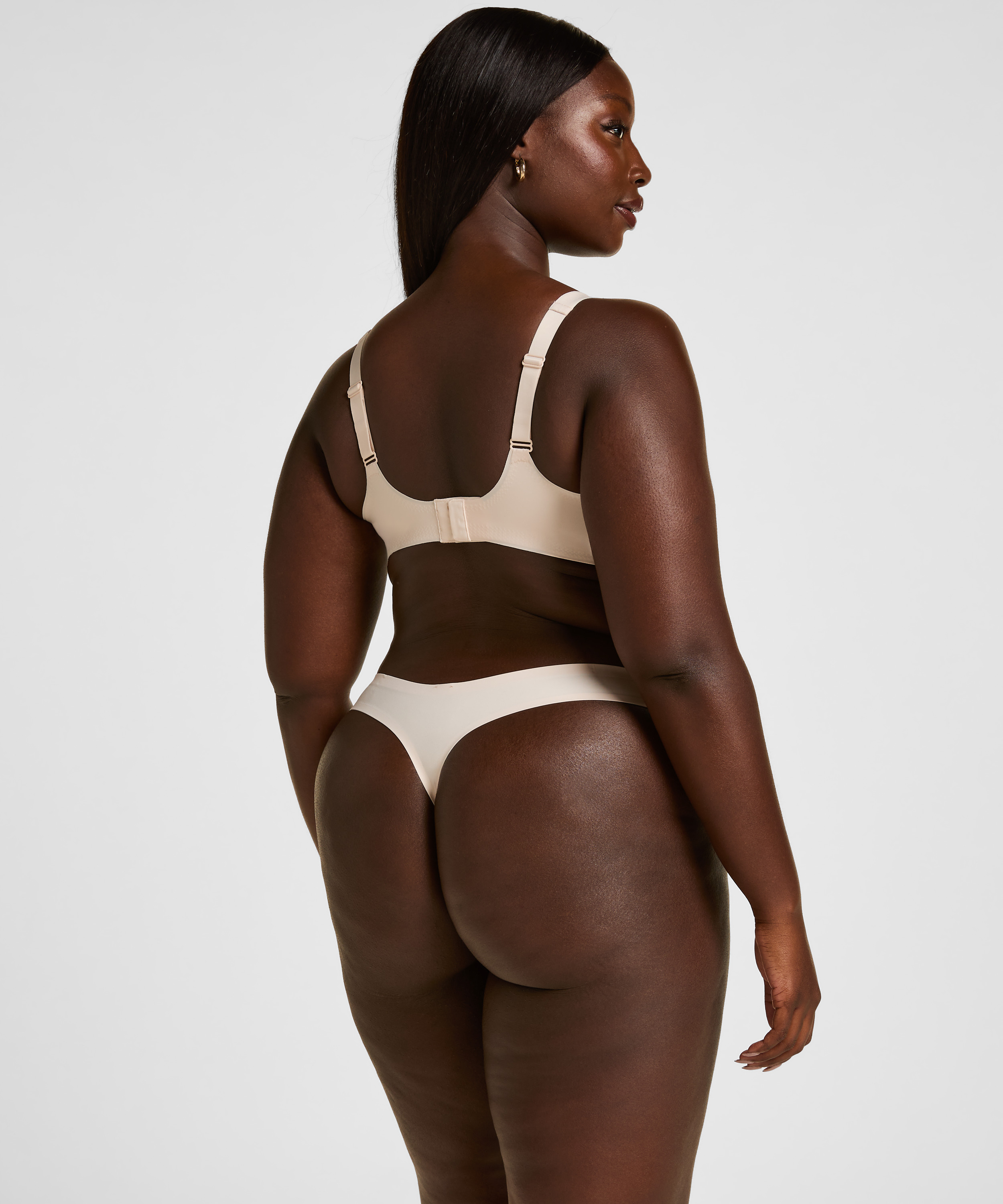 Super Comfort Stringi, Beżowy, main