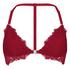 Biustonosz bralette Charlotta, Czerwony