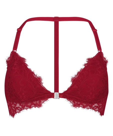 Biustonosz bralette Charlotta, Czerwony