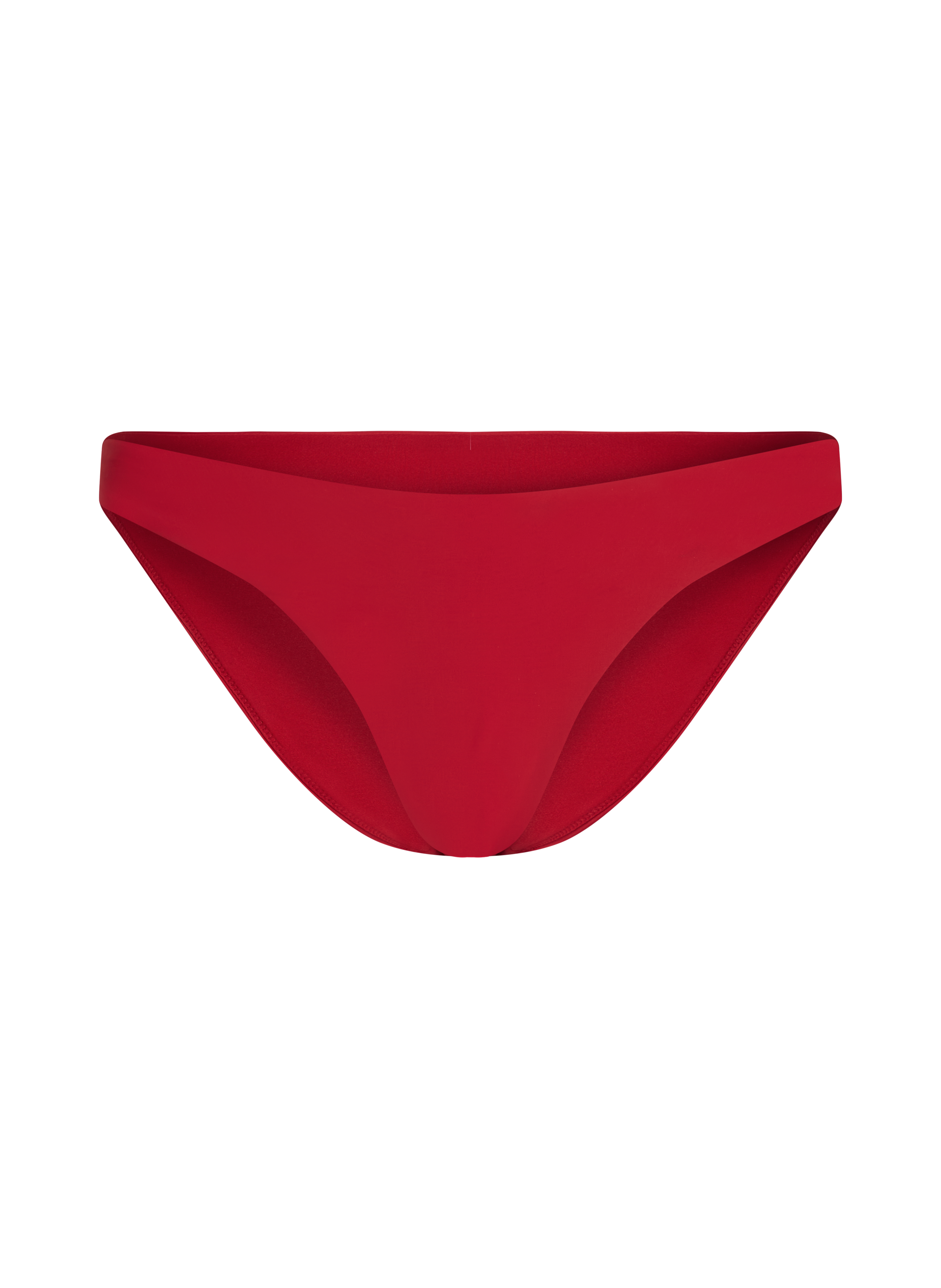 Majtki Bikini Wysoko Krojona Luna, Czerwony, main
