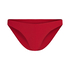 Majtki Bikini Wysoko Krojona Luna, Czerwony