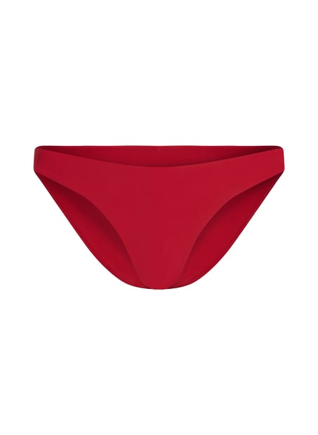Majtki Bikini Wysoko Krojona Luna, Czerwony
