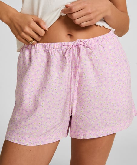 Szorty Piżamowe, R&oacute;żowy