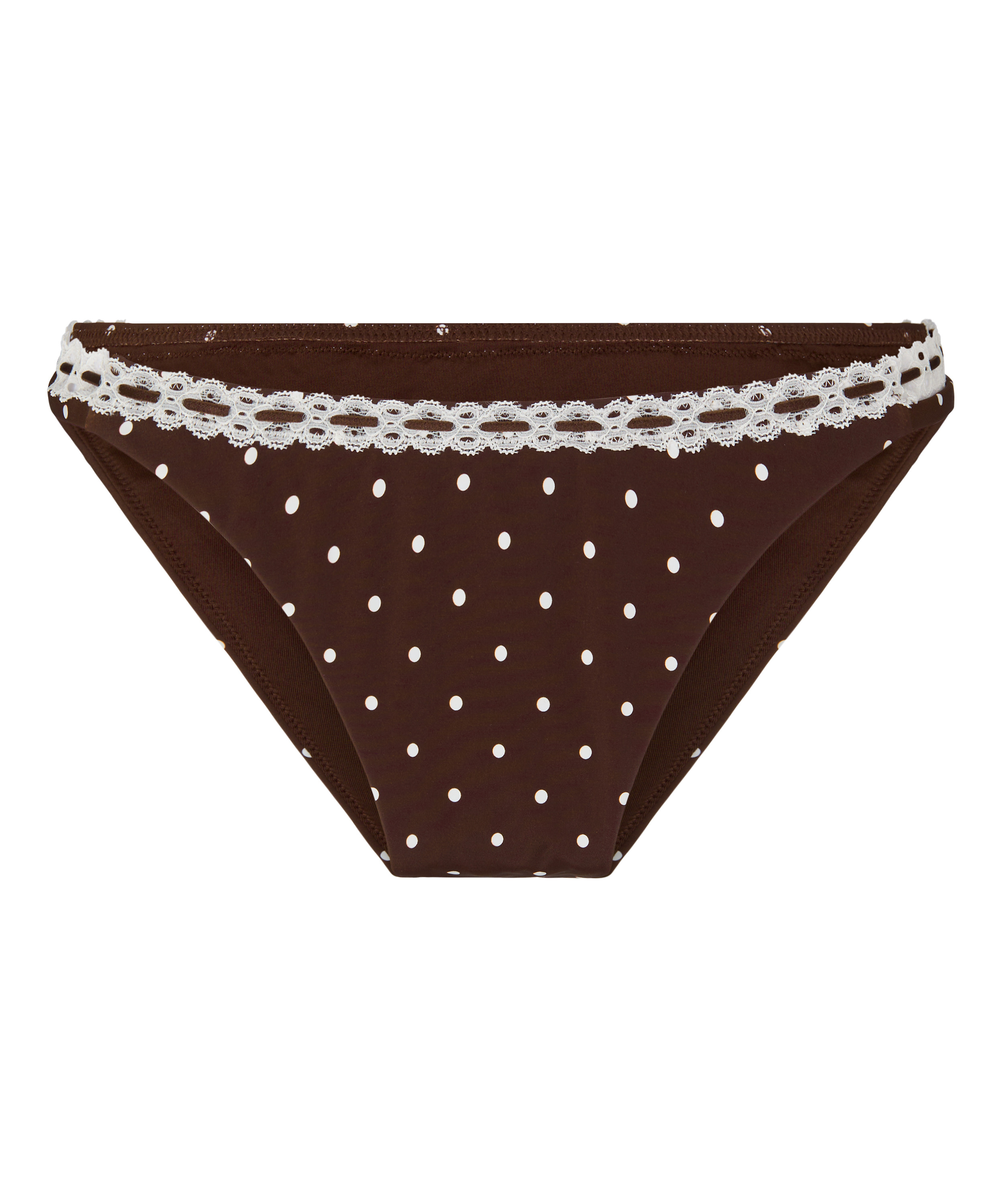 Nieusztywniany Biustonosz Bikini z Fiszbinami Algarve, Brązowy, main