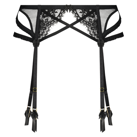 Podwiązki Raven, Czarny