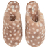Kapcie Deer Faux Fur, Brązowy