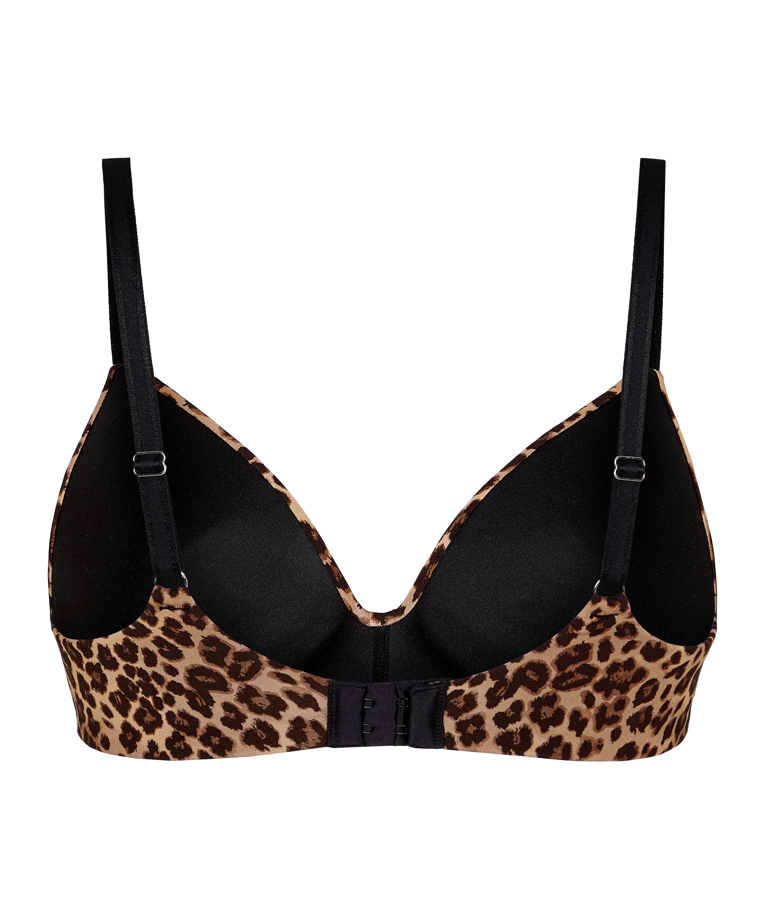 Biustonosz usztywniany bez fiszbin Mona, Brązowy, main