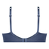 Biustonosz nieusztywniany z fiszbinami Sophie, Niebieski