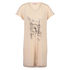 Nightshirt V-neck, R&oacute;żowy