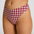 Wysokie Majtki Bikini Highleg Amalfi, Czerwony