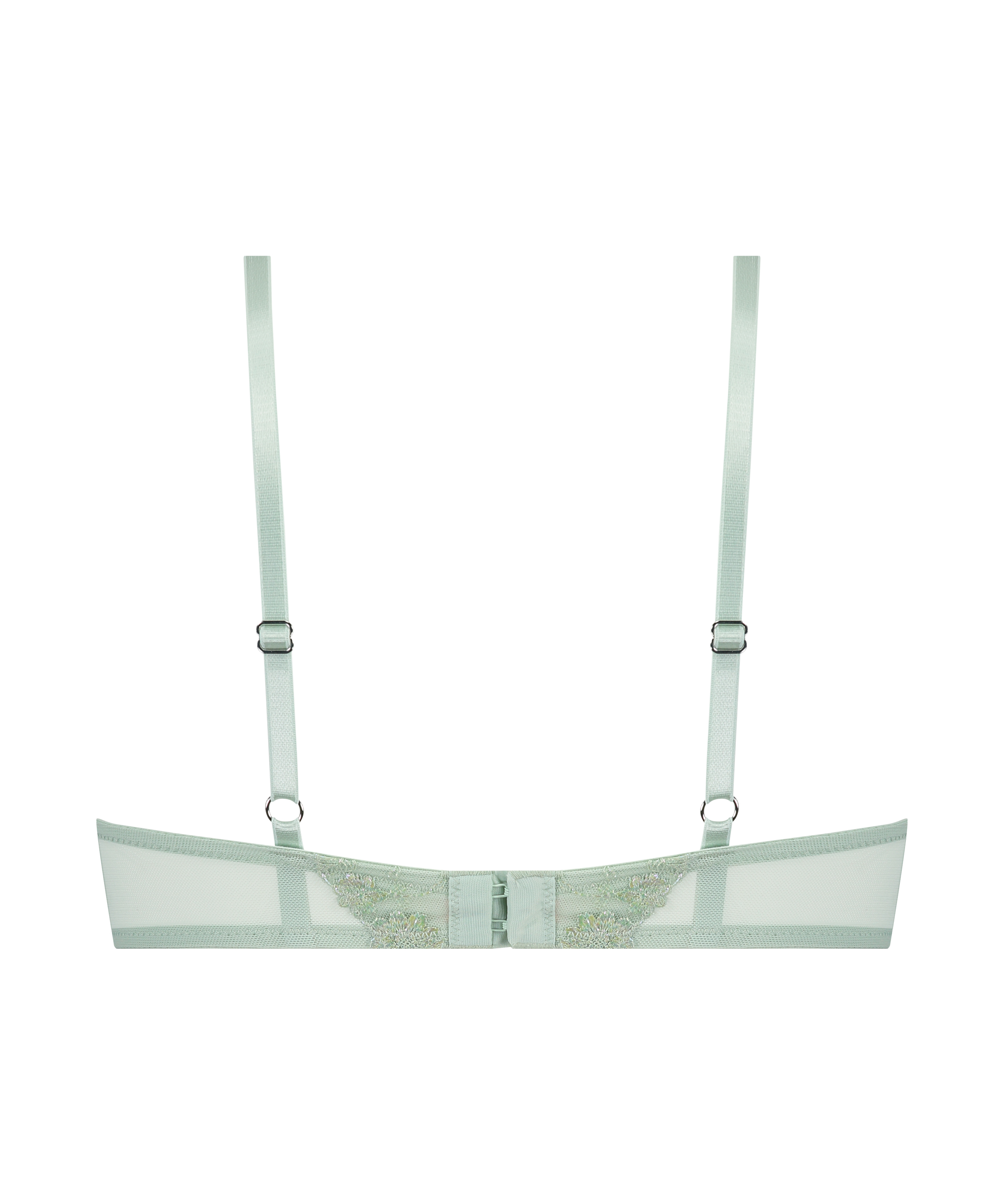 Biustonosz usztywniany z fiszbinami Lillia, Zielony, main