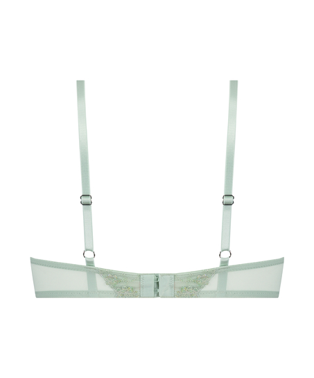 Biustonosz usztywniany z fiszbinami Lillia, Zielony