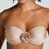 Top od bikini Lima Bandeau, Beżowy