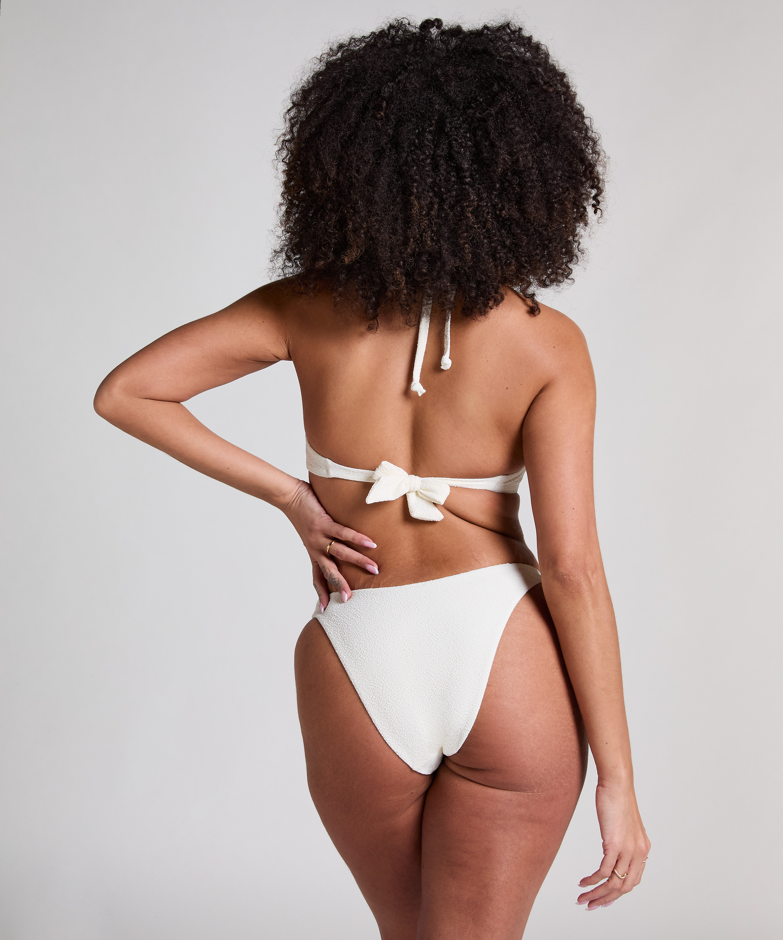 G&oacute;ra od bikini bandea Cabo, Biały, main