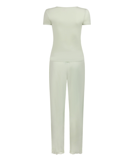 Zestaw piżamowy Nana, Zielony