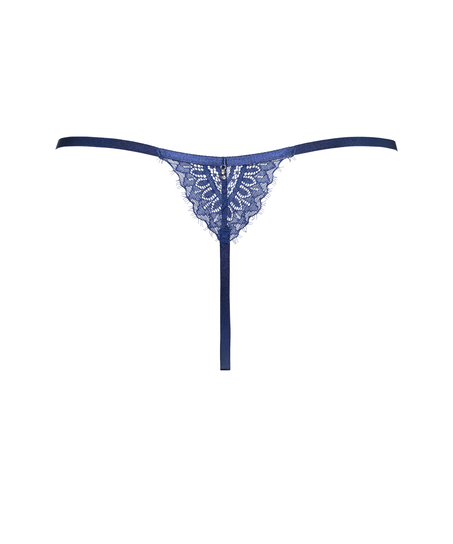 Stringi z wysokim wycięciem Mabel, Niebieski