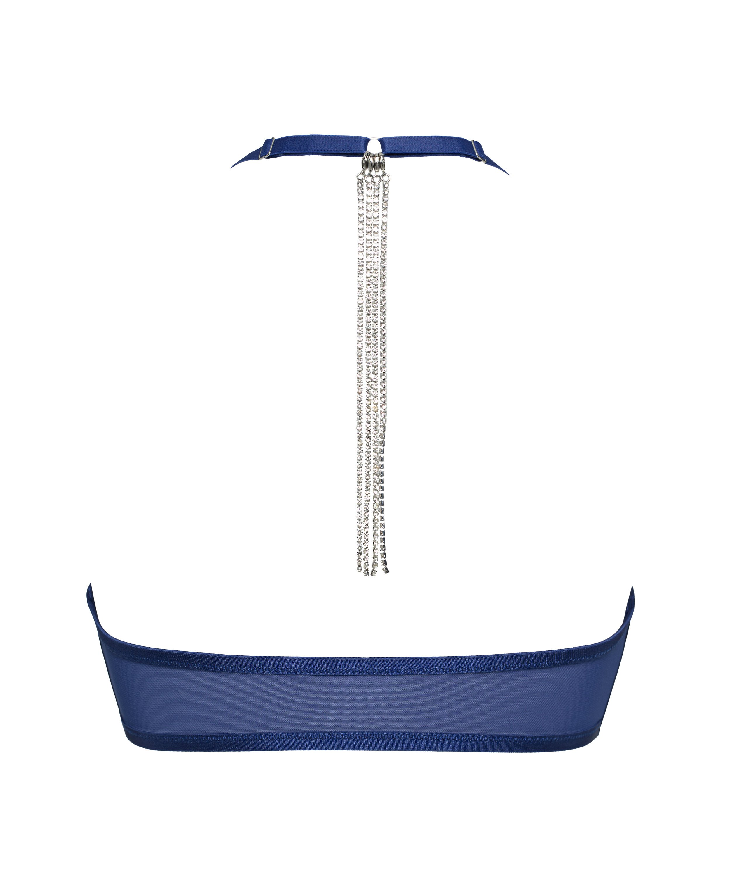 Biustonosz nieusztywniany bez fiszbinów Mabel, Niebieski, main