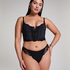 Biustonosz bralette Bronte, Czarny