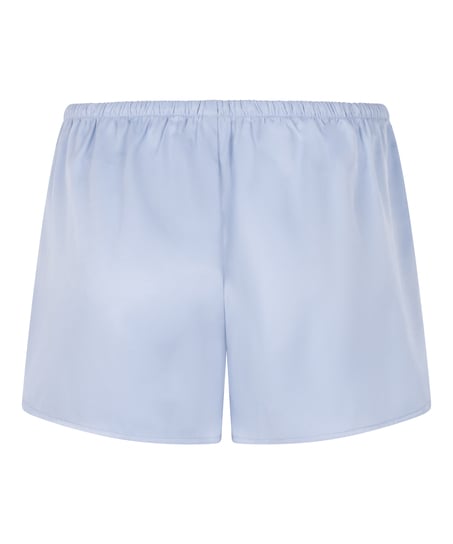 Satin Shorts Ayla, Niebieski