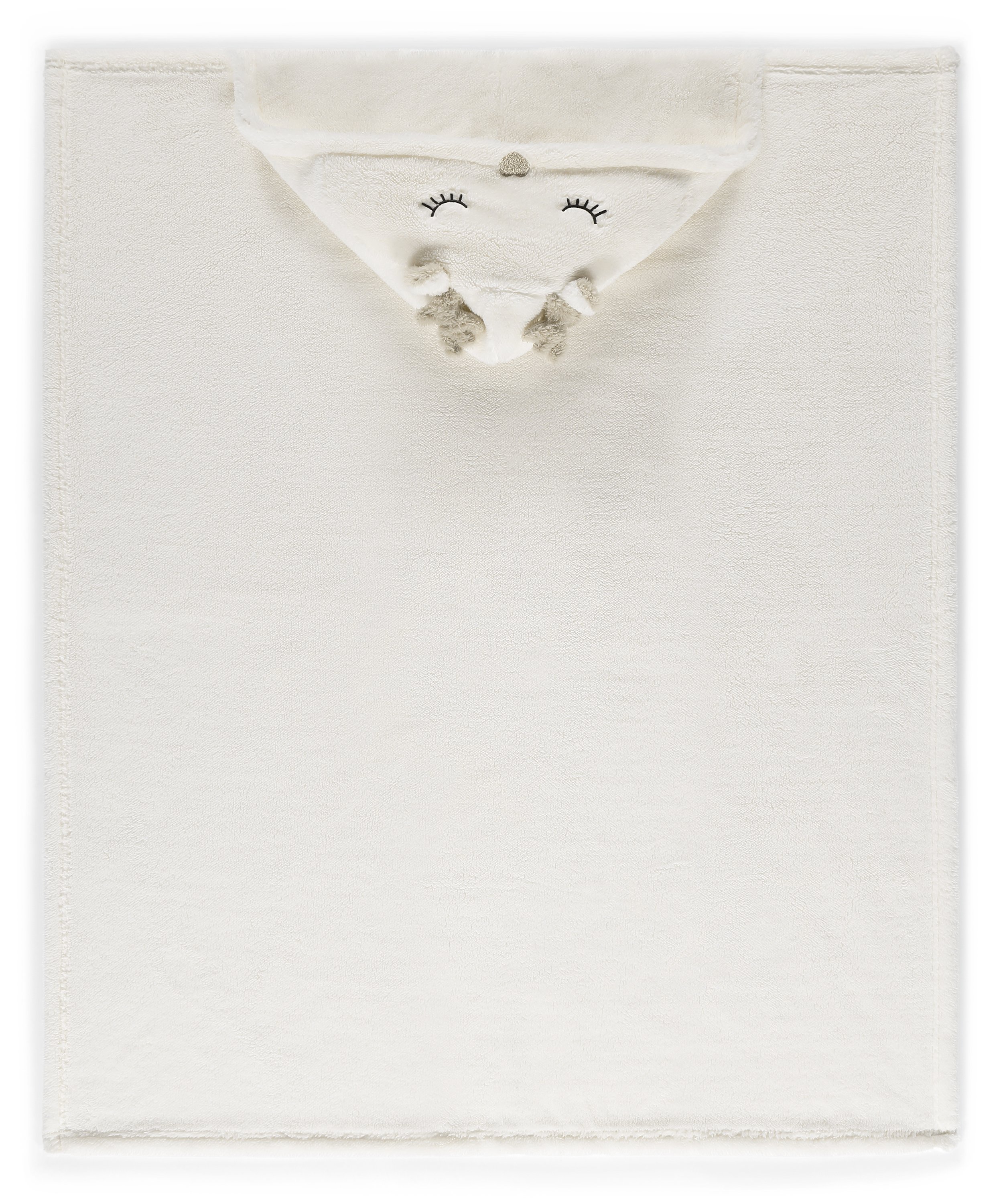 Reindeer cuddly blanket, Biały, main