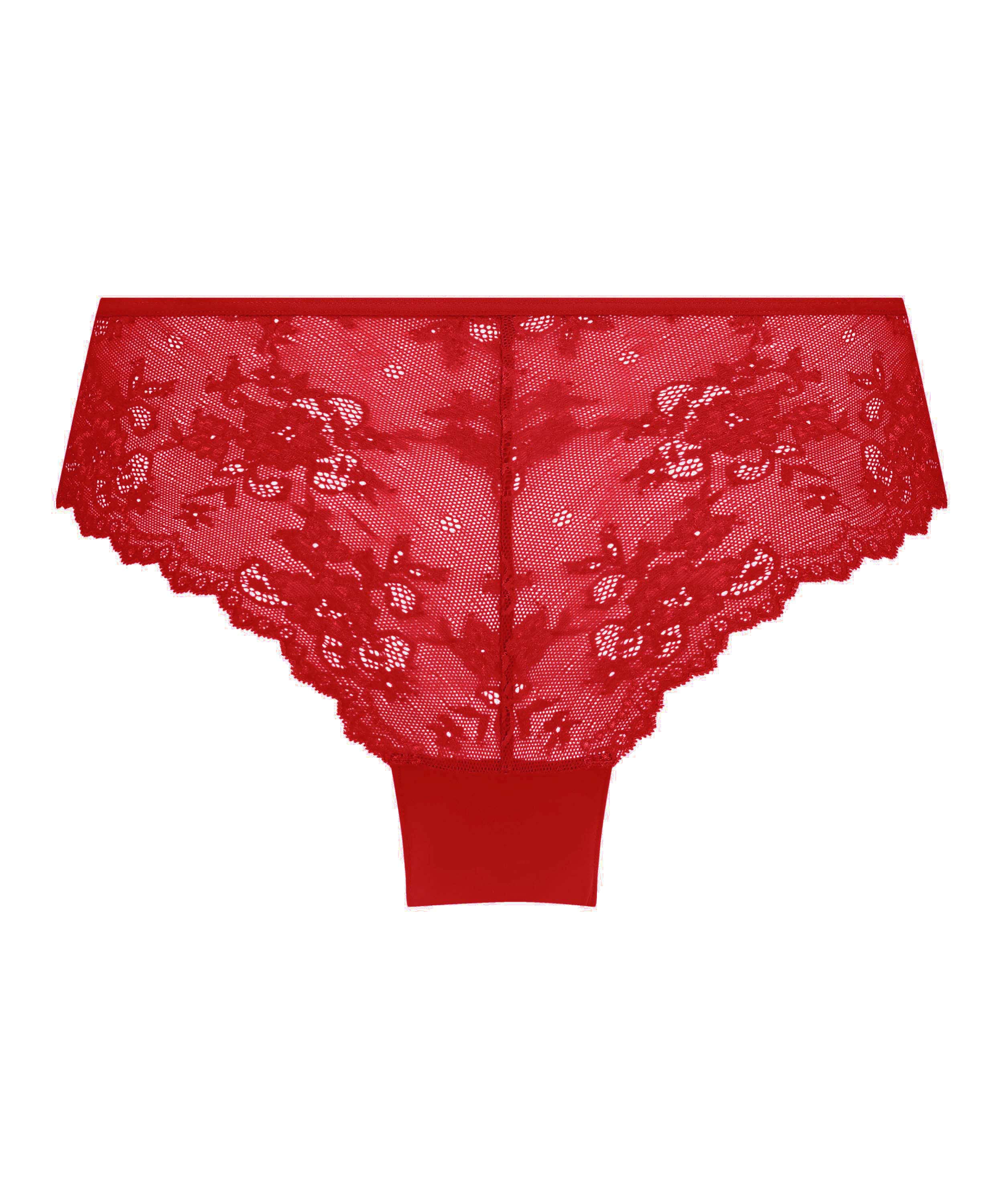 Brazyliany Lace Back, Czerwony, main