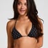 Bardolino Tr&oacute;jkątny Top Bikini, Czarny