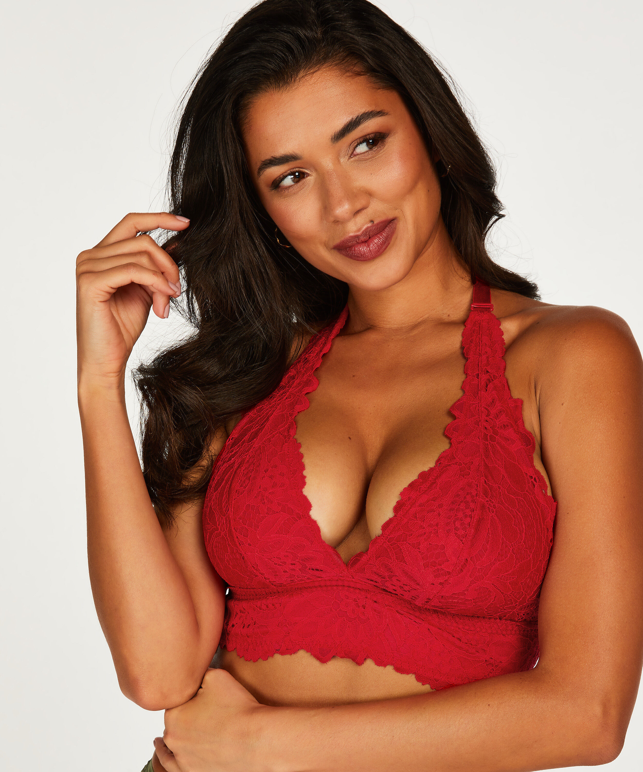 Bralette Shiloh, Czerwony