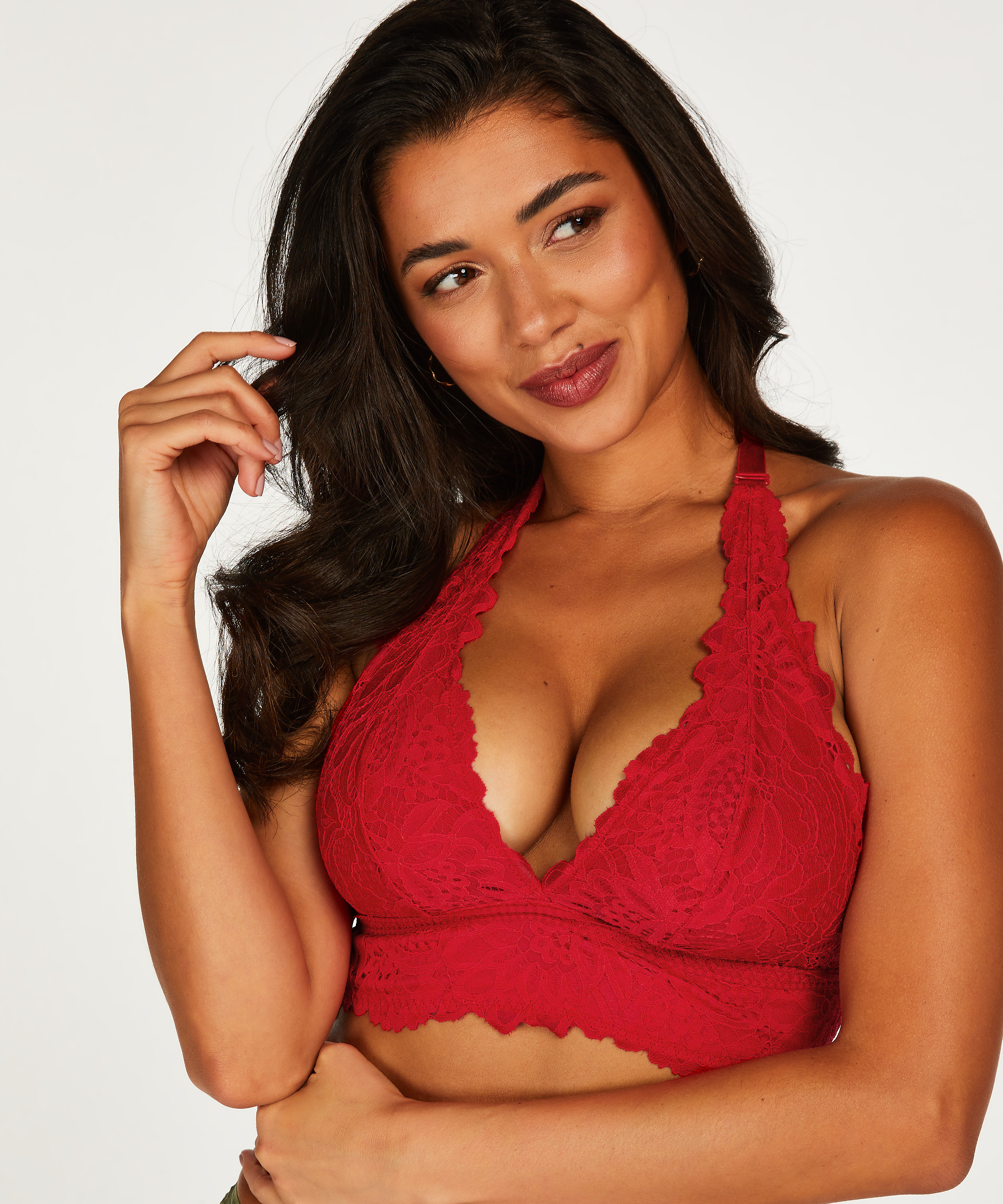 Bralette Shiloh, Czerwony, main