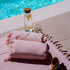 BRANDED COTTON TOWEL, R&oacute;żowy