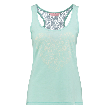 Top Yvette Racerback Dream, Niebieski