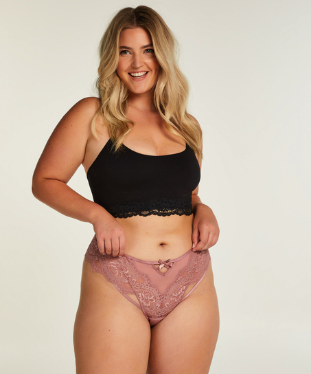 Stringi Curvy Rosangel, R&oacute;żowy