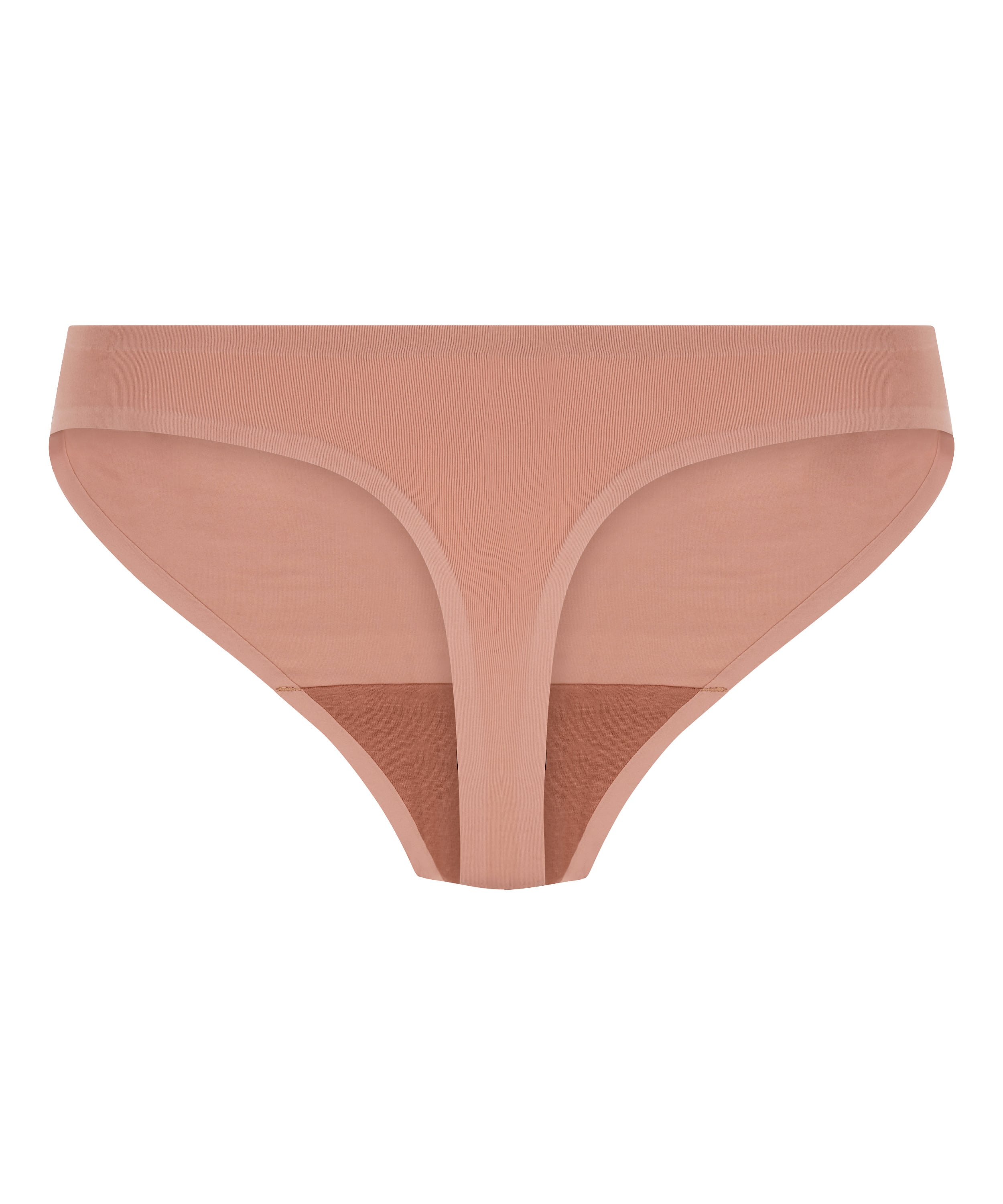 Niewidzialne stringi basic, Brązowy, main