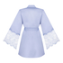 Satynowe kimono, Fioletowy