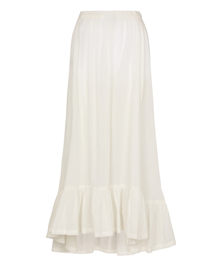 Beach Skirt Glam, Biały