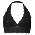 Usztywniona braletka halter Rosalyn, Czarny