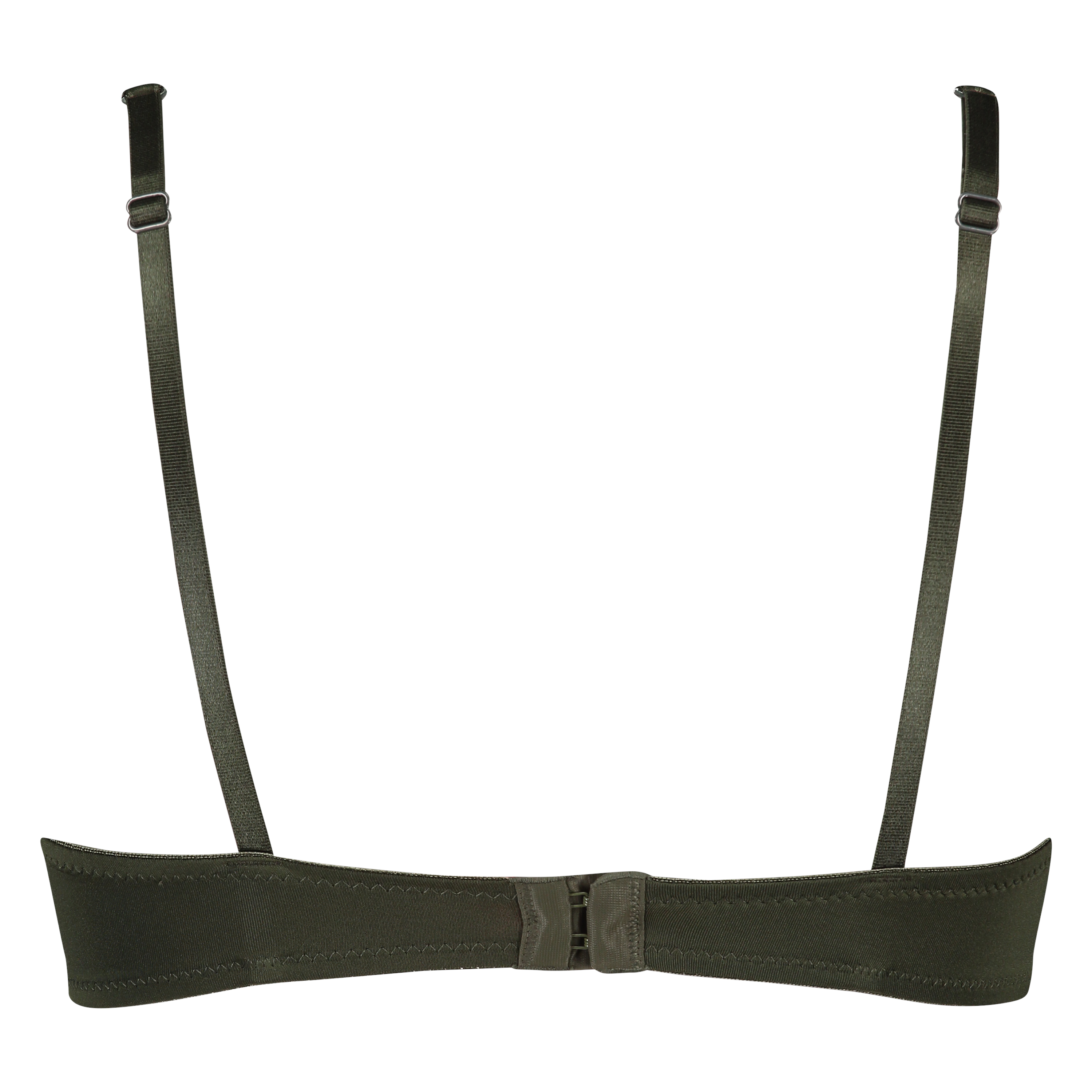 Usztywniany biustonosz z fiszbinami Theresa, Zielony, main