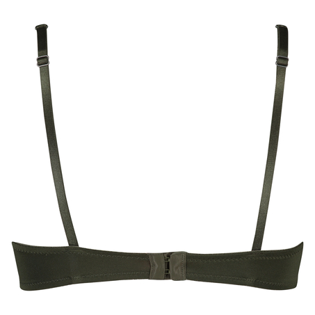 Usztywniany biustonosz z fiszbinami Theresa, Zielony