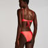 Majtki Bikini Cheeky Tanga Luxe, Czerwony