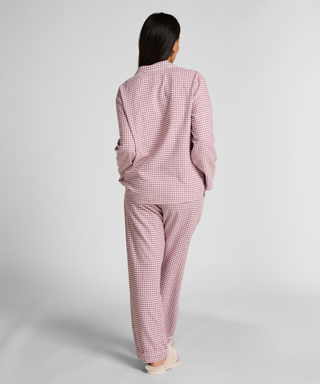 Top piżamowy Flanel Essentials, Fioletowy