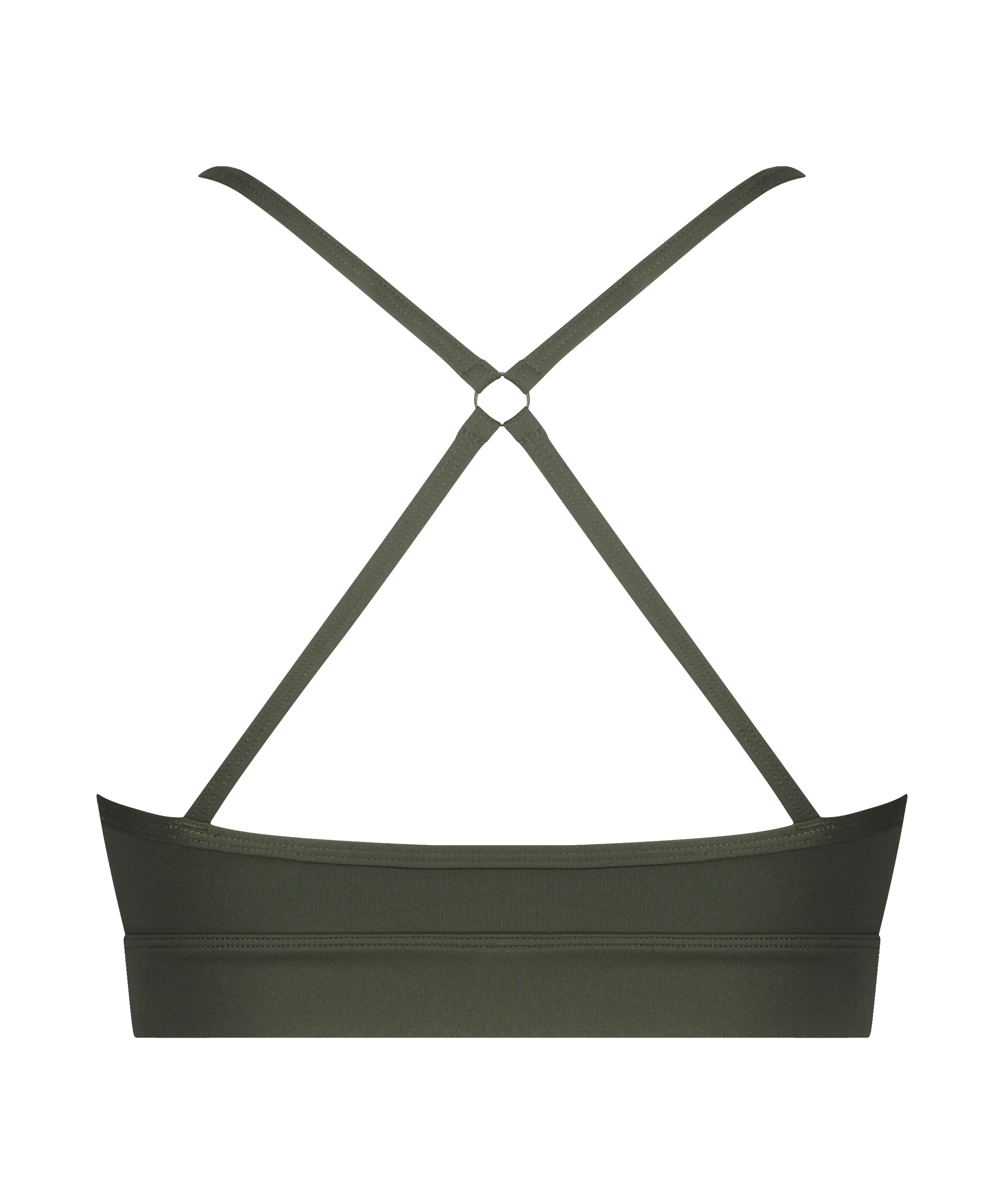 Sportowy biustonosz HKMX The Nadi - poziom 1, Zielony, main