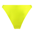 Majtki Bikini Wysoko Krojona Luxe, Zielony